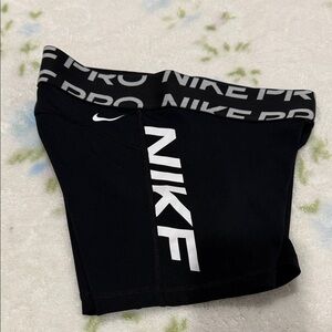 Nike Pro Women's Black Athletic Shorts